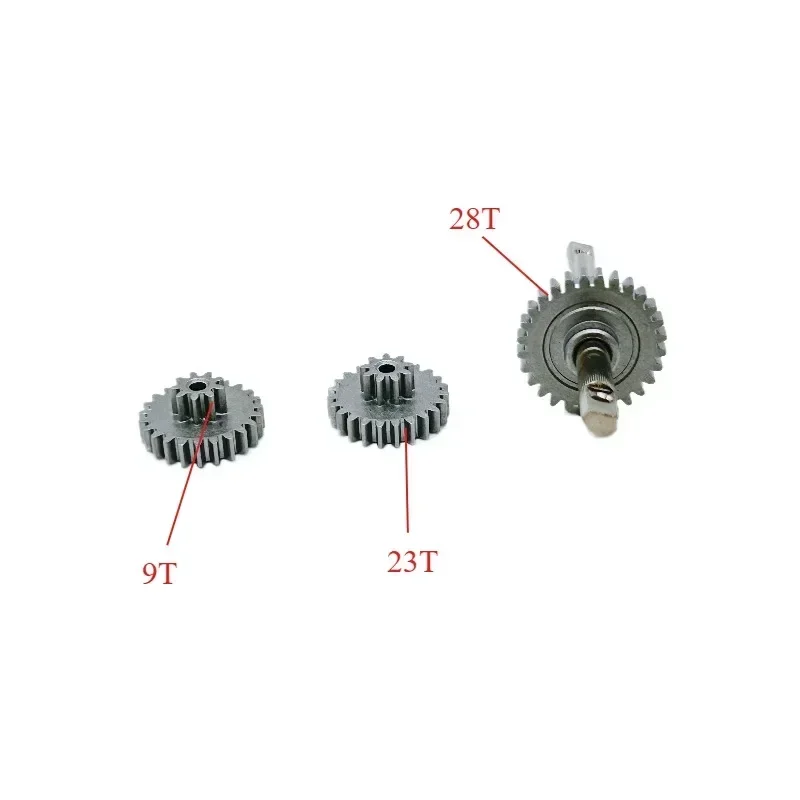Metal Gear Box Replace Part Gear Kit for 1/12 RC Car Crawler MN Model MN82 MN78 MN99S MN168 MN98 Upgrade Parts Accessories