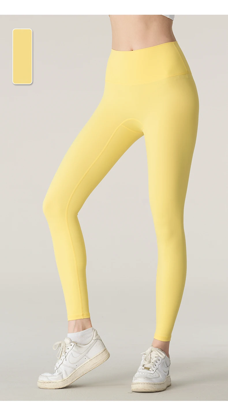 Hochgeschnittene Yoga-Leggings für Damen, ideal für Sommer-Workouts, hohe Elastizität, atmungsaktiv, formgebend, für Laufen, Outdoor-Aktivitäten, Freizeit, Radfahren und Yoga. – Detail 16