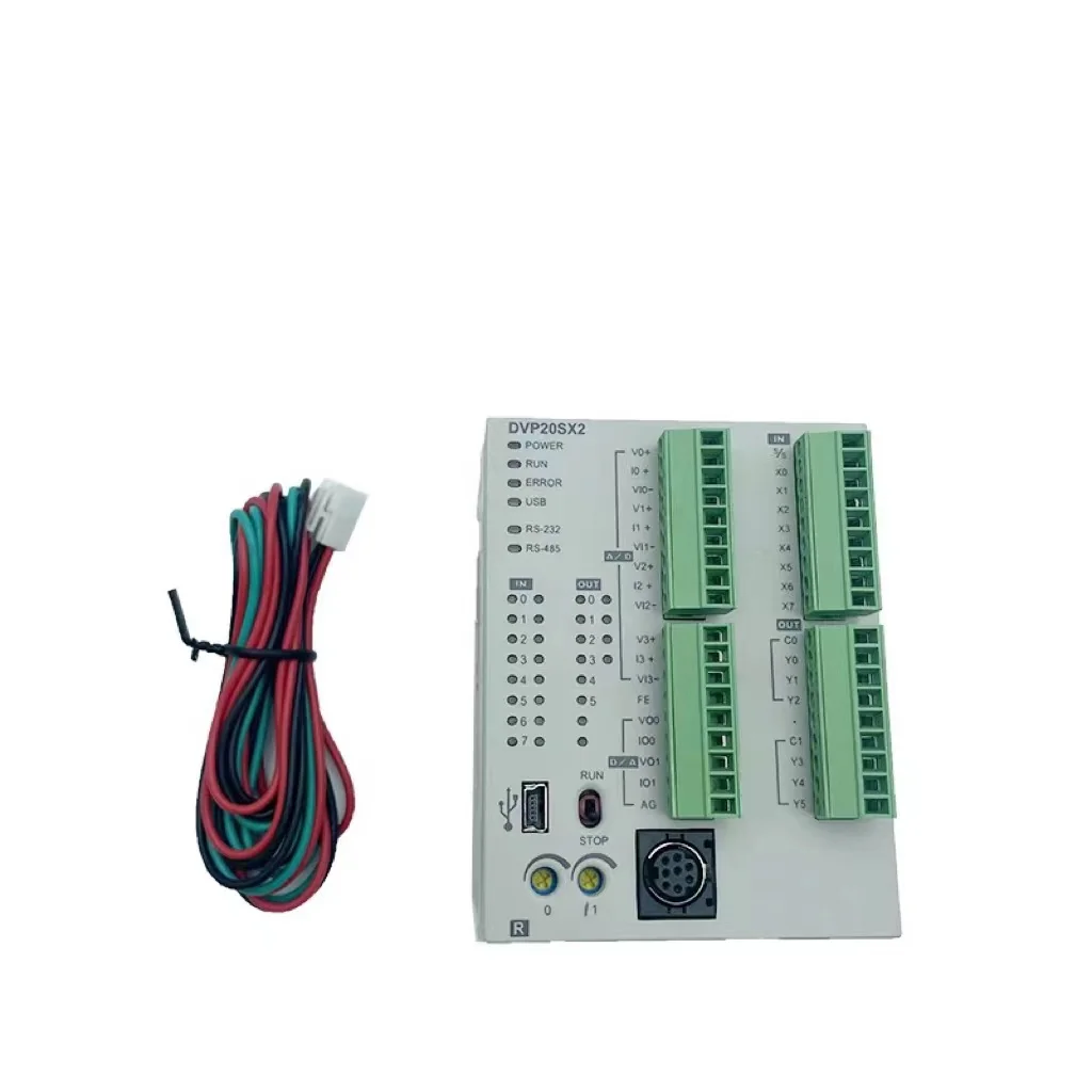 

New original Delta DVP20SX2 DVP20SX211R DVP20SX211T DVP20SX211S DC24V PLC 8DI 4AI 6DO 2AO Spot