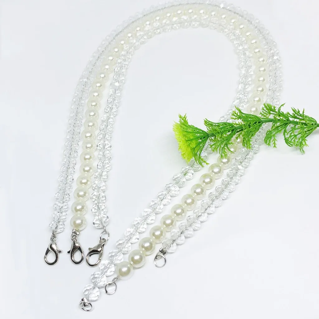 Handbag Replacement Strap Beaded Beaded Bag Strap Bag Strap Accessory Peel-Resistant For Dating Commuting Daily Travel