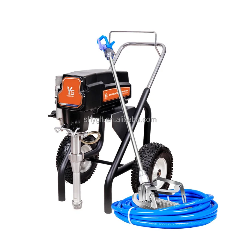 

G84 protective coating spray machine fireproof waterproof anti-rust paint airless brushless pump plunger spray machine