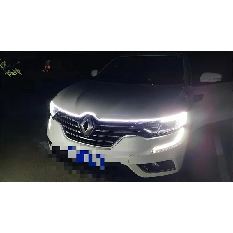 car front light hood running lamp for renault koleos captur kadjar Fluence Samsung Qm6 qm5 talisman scenic espace megane clio