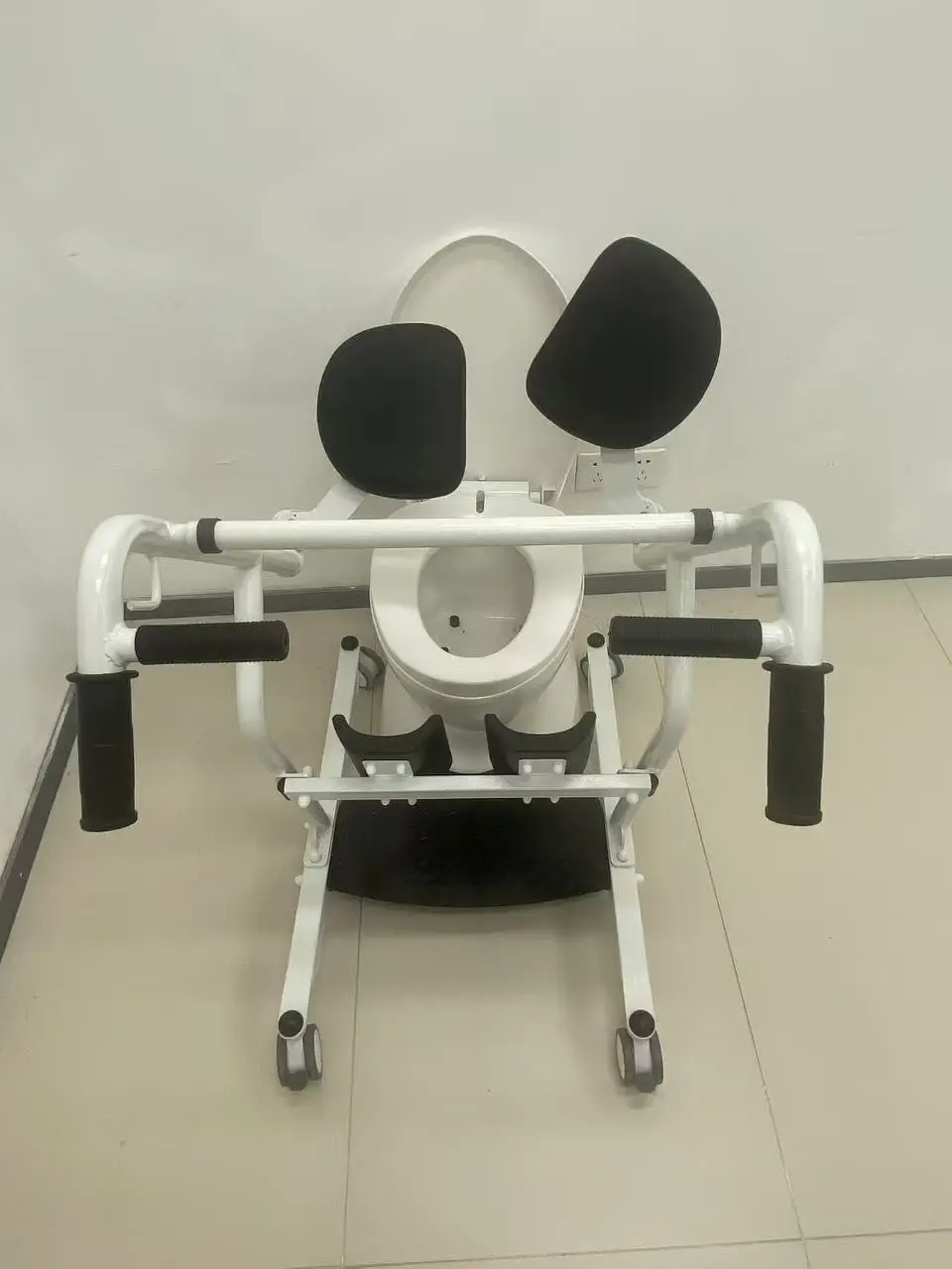 Standing Transfer Chair Power Lift Assist for Caregiver & Patient Safety for Portable Patient Transport