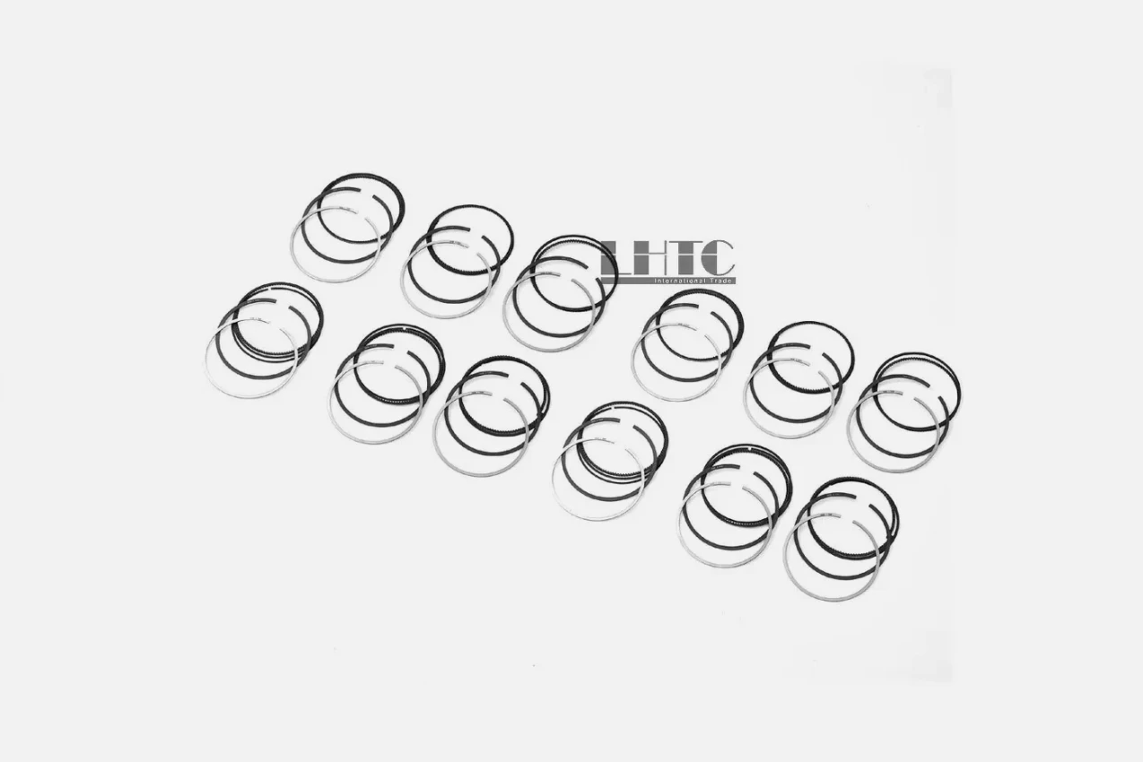 

12 шт. 198025 комплект поршневых колец двигателя Mahle для Ferrari GTB Fiorano Enzo 599 F140 6.0L