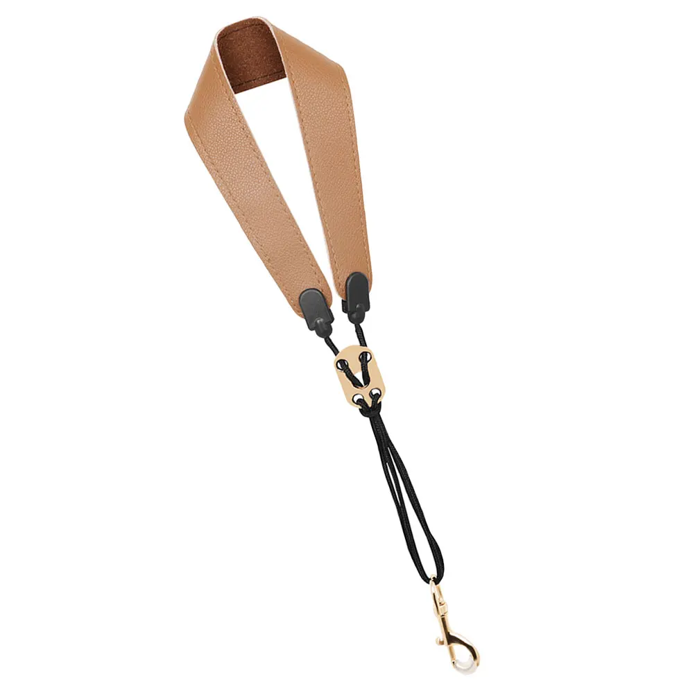 

Saxophone Strap Adjustable Metal Buckle Neck Strap for Alto Tenor Sax Student Cardigan Color Musical Instruments Accessory