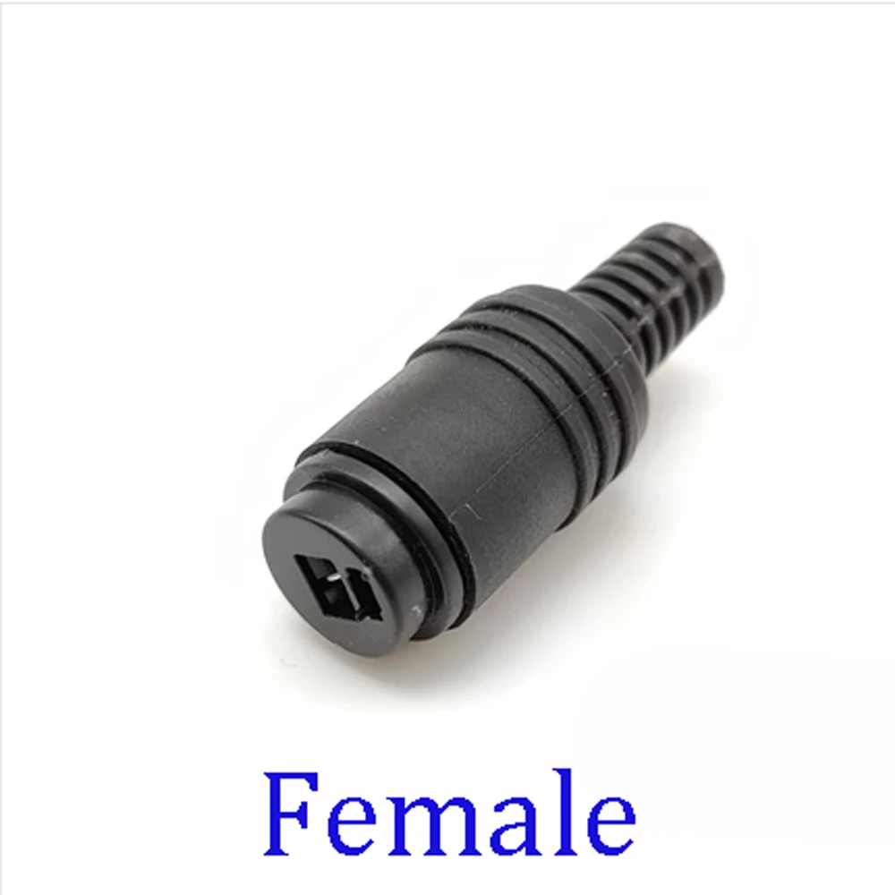 1piece 2-pin DIN speaker cable plug male and female power signal audio adapter mini accessory DIN plug screw terminal connector