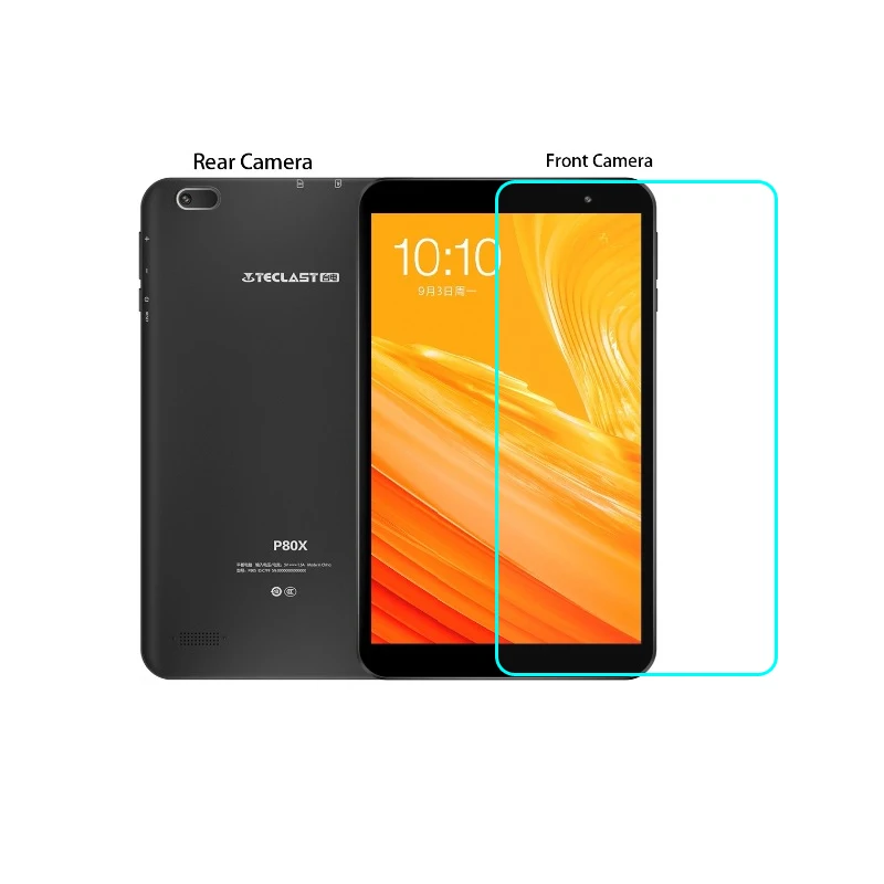 

9H Hardness Tempered Glass For Teclast p80x 8inch Tablet Screen Protector Protective Flim