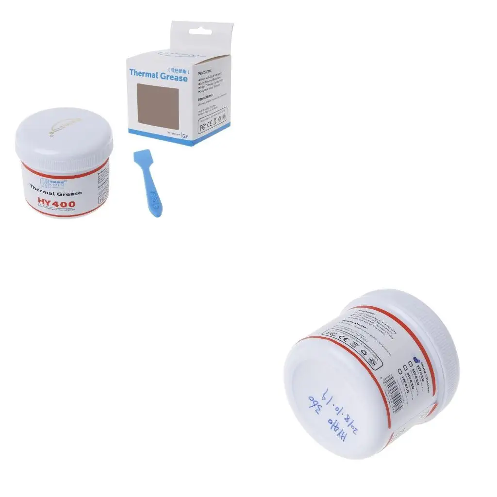  Thermal Grease HY400 Compound Paste Heat Sink Conductive Silicone CPU VGA LED Chipset