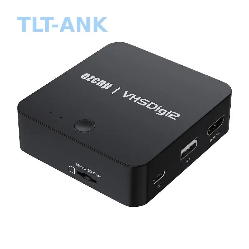 Ezcap181 VHSDigi2 Standalone VHS to DVD HD Capture Card Analog Video to MP4 Capture AV CVBS Recorder