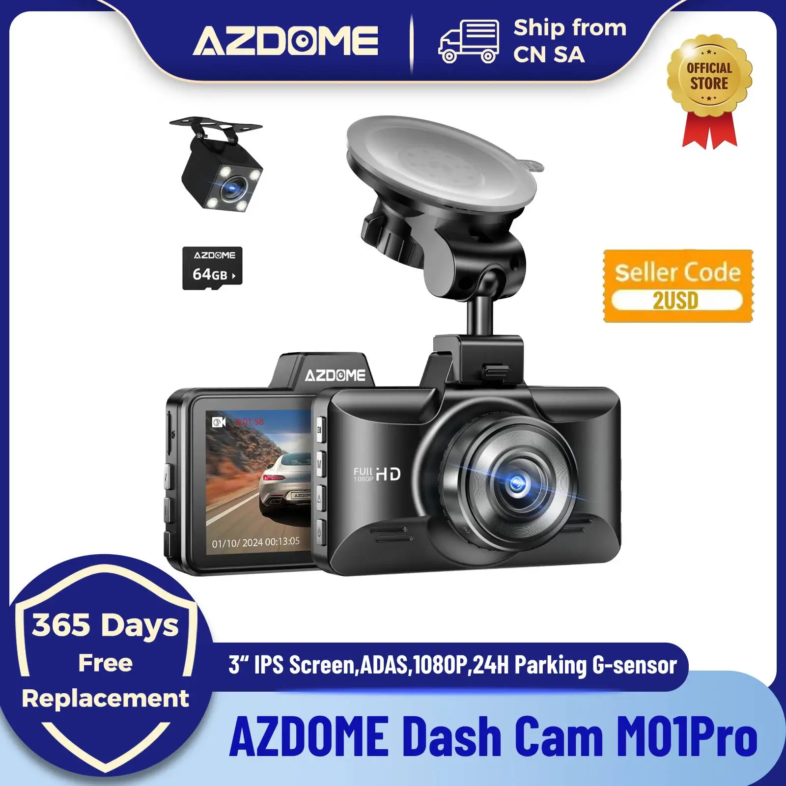 Revisão e Recomendação da Câmera de Vídeo para Carro AZDOME M01 Pro: A Melhor Opção para Monitoramento de Segurança no Carro