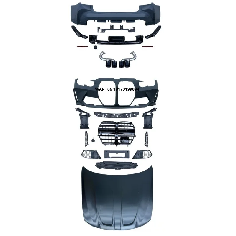 

Suitable for 3 Series G20/G28 Retrofit Upgrade M3 Front Bumper Grille Wheel Arch Body Surround Body Kit
