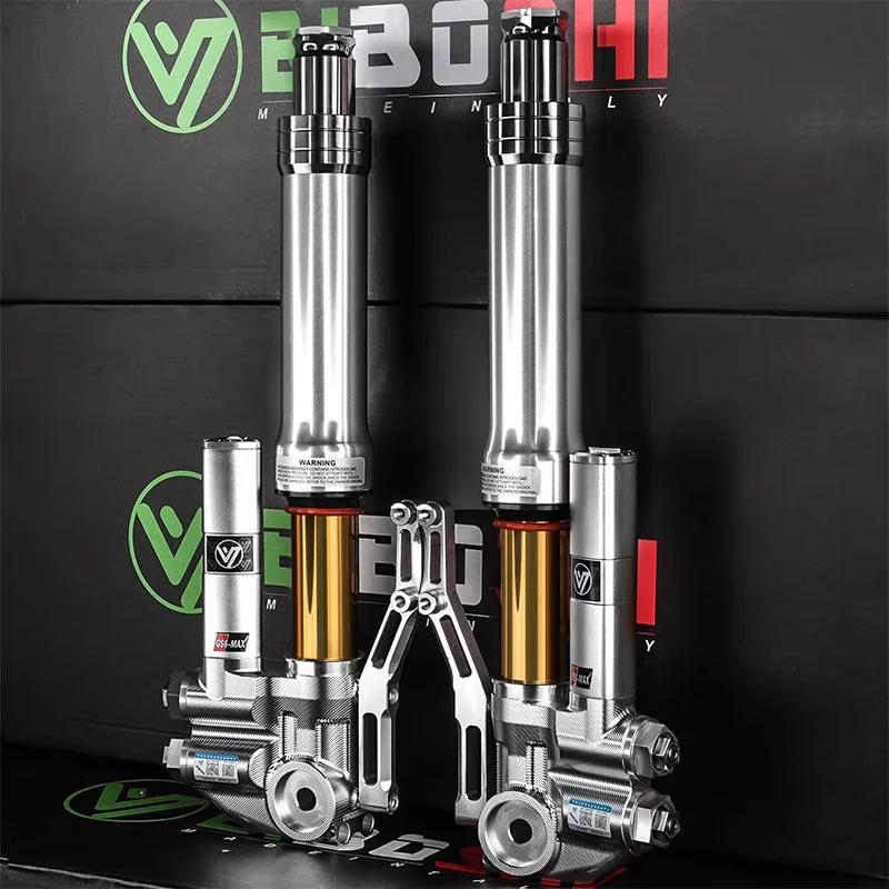 Hot Sale BIBOSHIGS6MAX Inverted Front Shock Absorber 33 Core Installation Hole Spacing 405mm factory