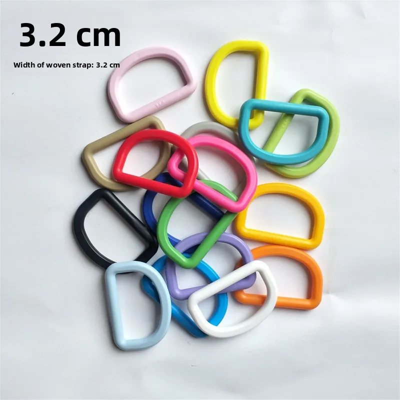 

Пластиковая пряжка для сумки 32 мм: D-образная, U-образная, полукруглая, кольцевая, типа «креветка», типа «лобс»