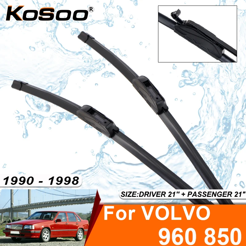 

Car Wiper Blade For VOLVO 960 850 1990-1998 Windshield Rubber Refill Front Window Wiper Accessorie