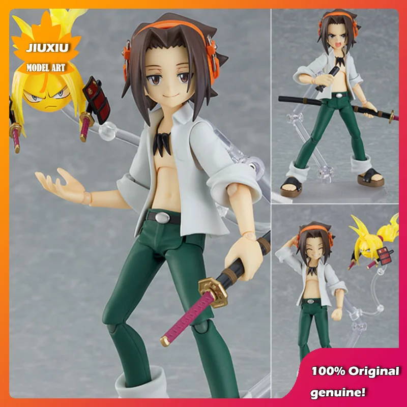 

MF Original:SHAMAN KING Asakura Yoh 14cm figma PVC Action Figure Anime Figure Model Toys Figure Collection Doll Gift