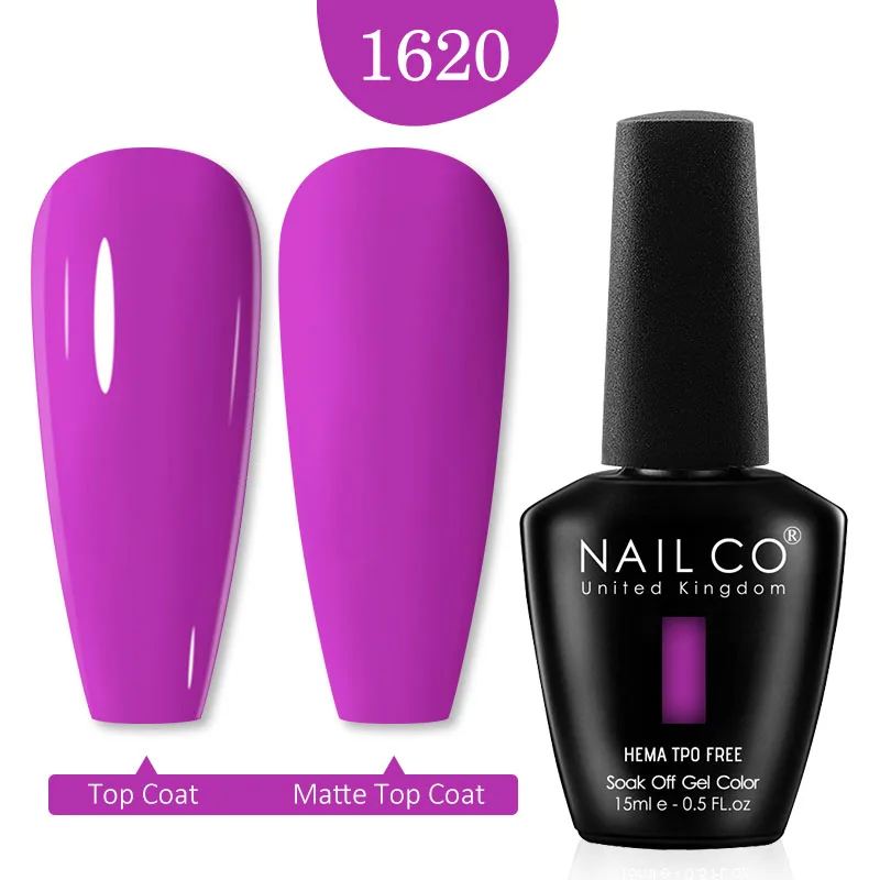 NAILCO Rode Kleuren Serie 15ML Nagelgel Polish Nagelbenodigdheden Semi Permanent Voor Nail Art Manicure Losweken LED UV hybride Vernis