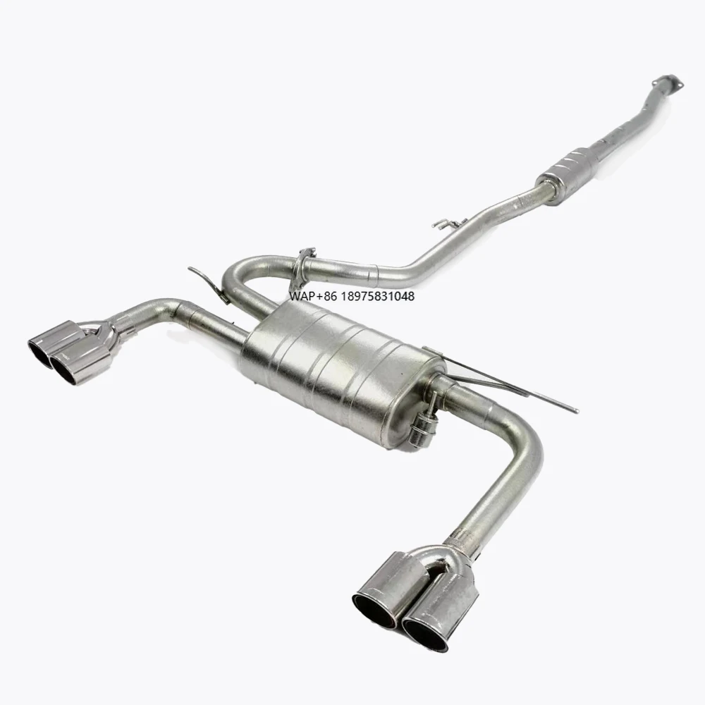 

Custom 2009-2014 for Genesis Coupe 2L/2.0T Racing Catback Exhaust System Stainless Steel Muffler
