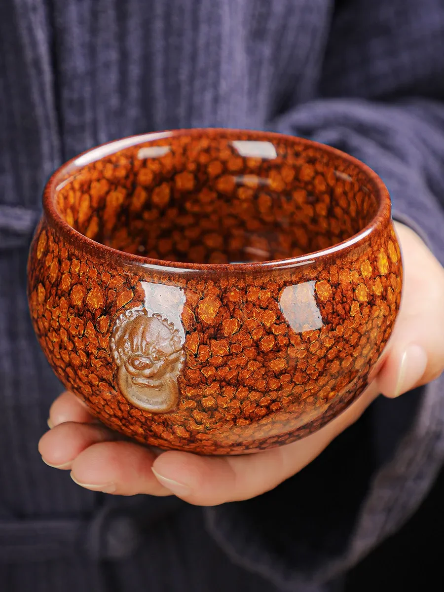 230Ml handmade large teacup, personal only, ceramic tea set single cup high-end