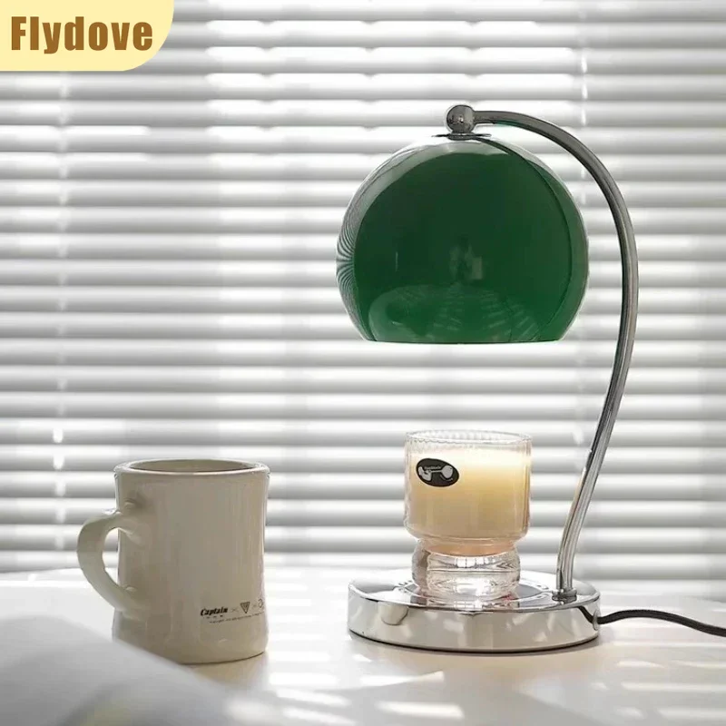 الفرنسية الروائح الشمع ذوبان مصباح هدية عيد ميلاد Ins الرياح رأس السرير زخرفة لا النار رومانسية شمعة عطر ضوء كامل #3