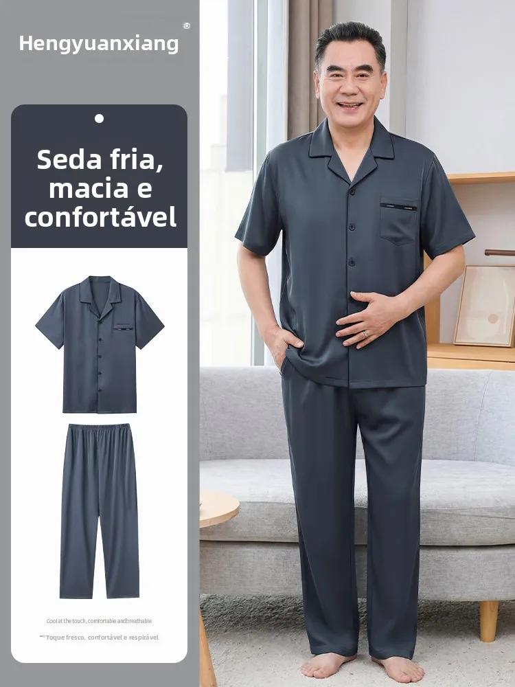 hengyuanxiang-set-due-pezzi-in-seta-ghiaccio-per-anziani-traspirante-e-confortevole-novita-estiva-per-uscite
