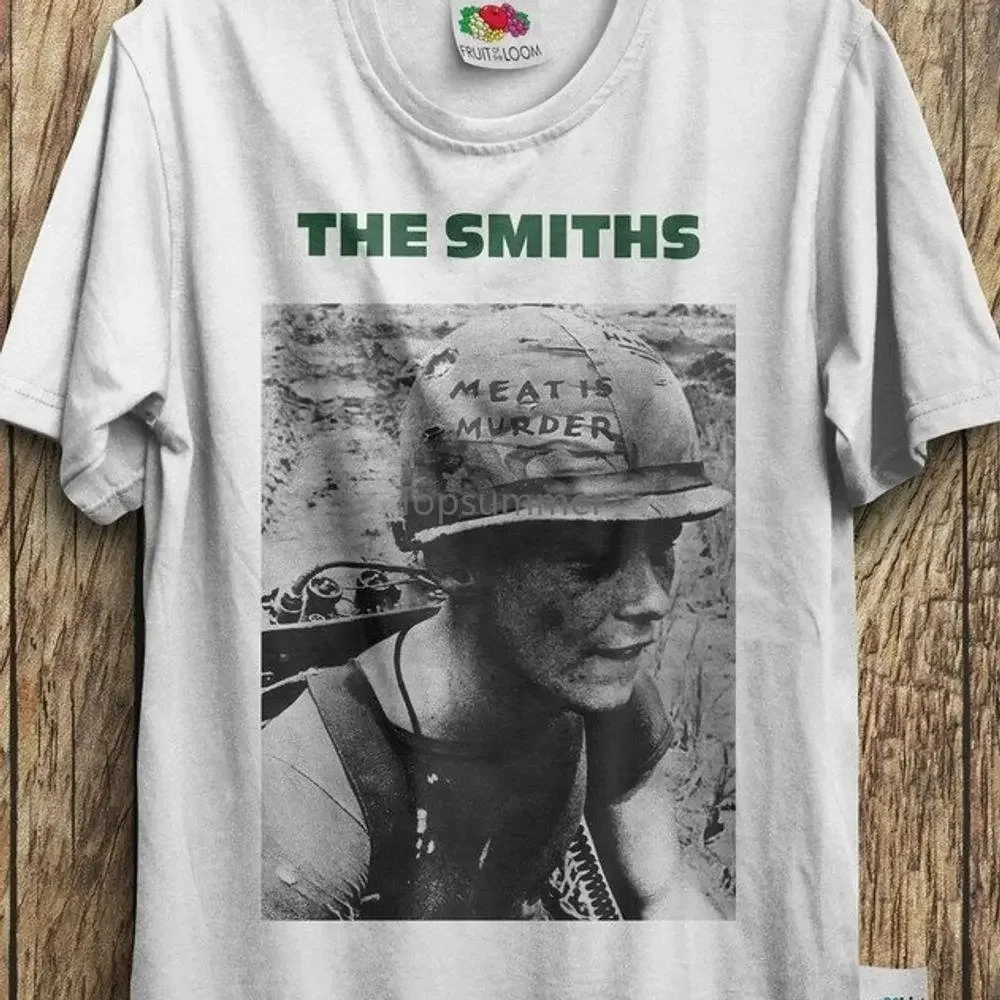 The Smiths Meat Is Murder Alternative Rock Band Morrissey T Shirt