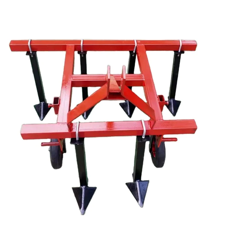 Small Tractor Fitted Hoe Cultivator Rake Weeder 6 Tine Soil Loosen Tiller