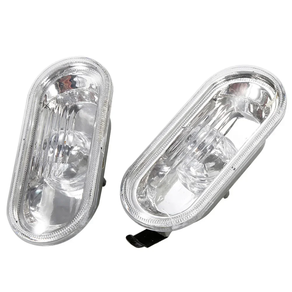 2pcs Side Marker Lights Turn Signal Lamp Warning Lights Compatible for Golf 4 Mk4 Jetta Beetle Polo Vento Eurovan Derby Seat