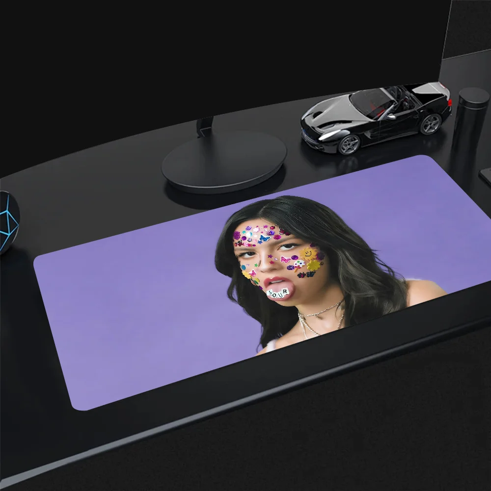 Singer O-Olivia R-Rodrigos Mousepad Mouse Mat With Pad gaming accessories Prime Gaming XXL Keyboard Pad Stitch Padding Mat