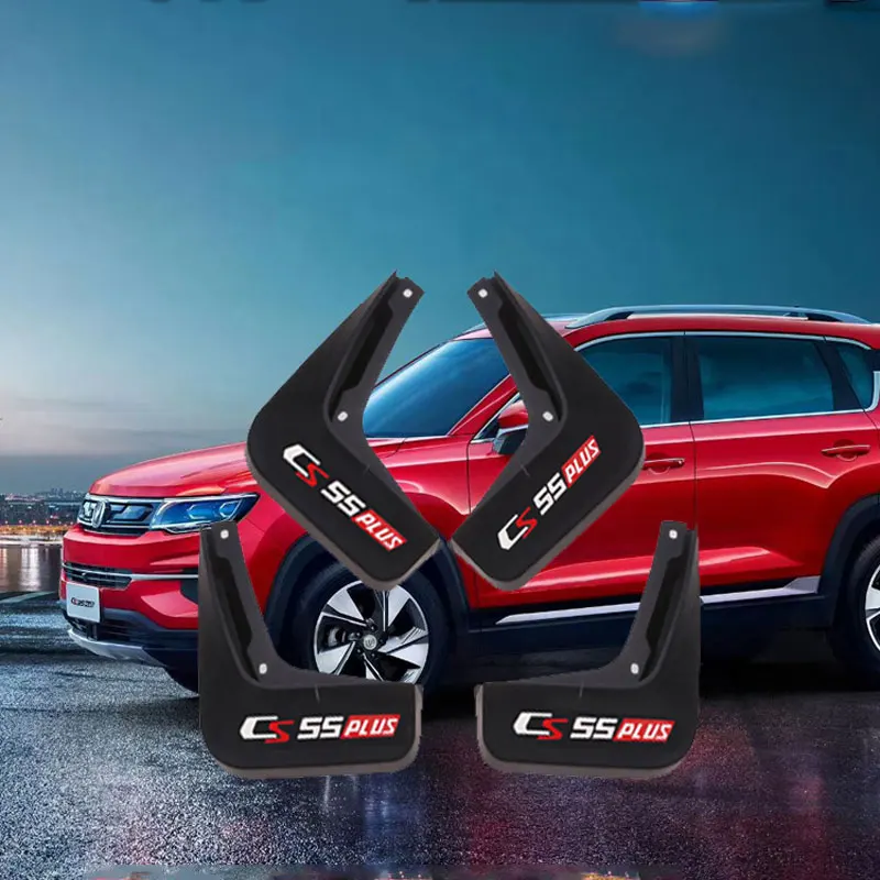 

For Changan Cs55 Plus 2025 2024 Mudguard Splash Proof Exterior Decoration Accessories Without Punching Automotive Parts