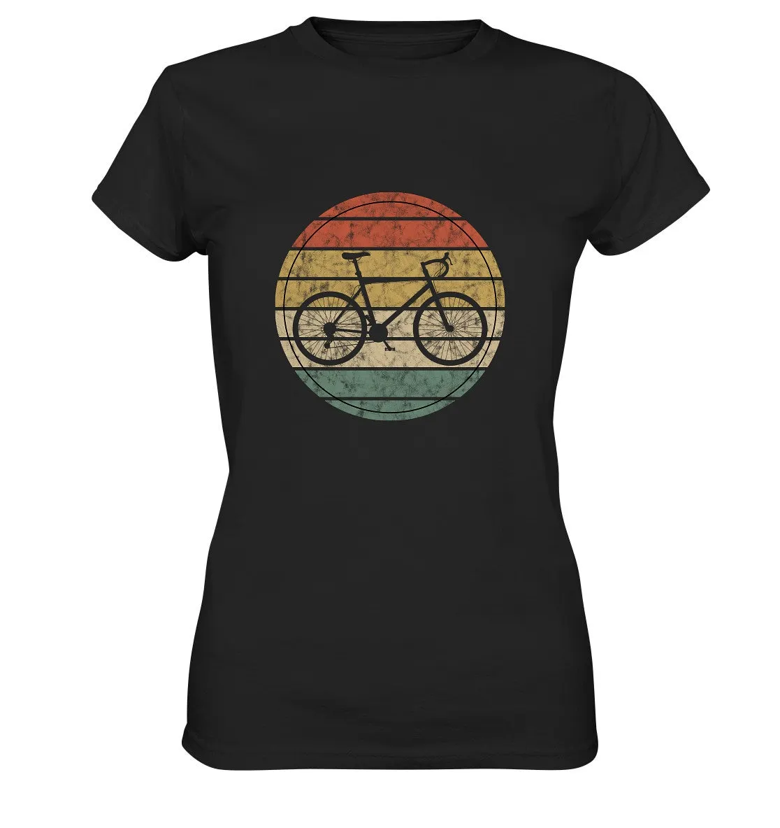 Road Bike Bicycle Cyclist Retro Vintage T Shirt