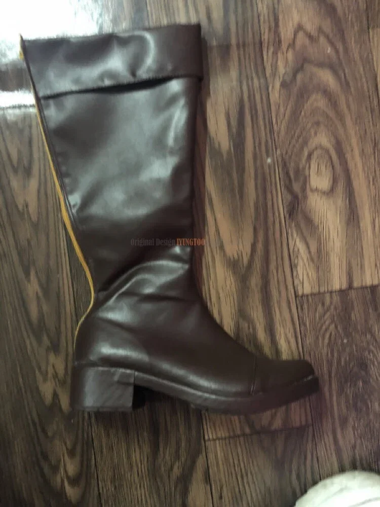 

Touken Ranbu Tsurumaru Kuninaga Anime Characters Shoe Cosplay Shoes Boots Party Costume Prop