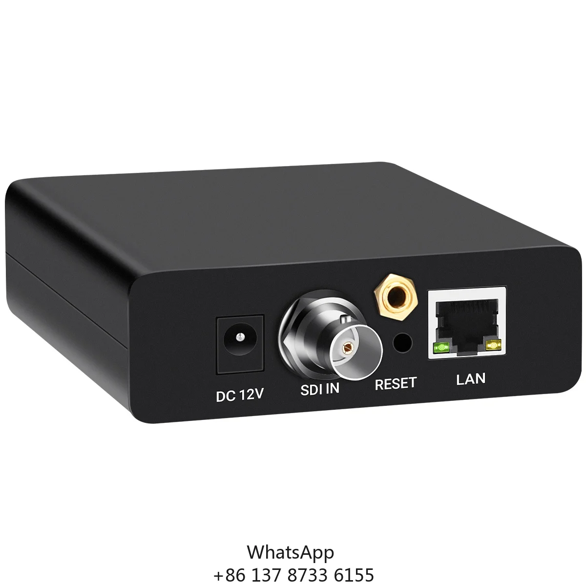 HD H.265 H.264 Mpeg4 Sdi To Ip Ethernet Video Encoder Srt Rtsp Rtmp Rtmps For Live Streaming