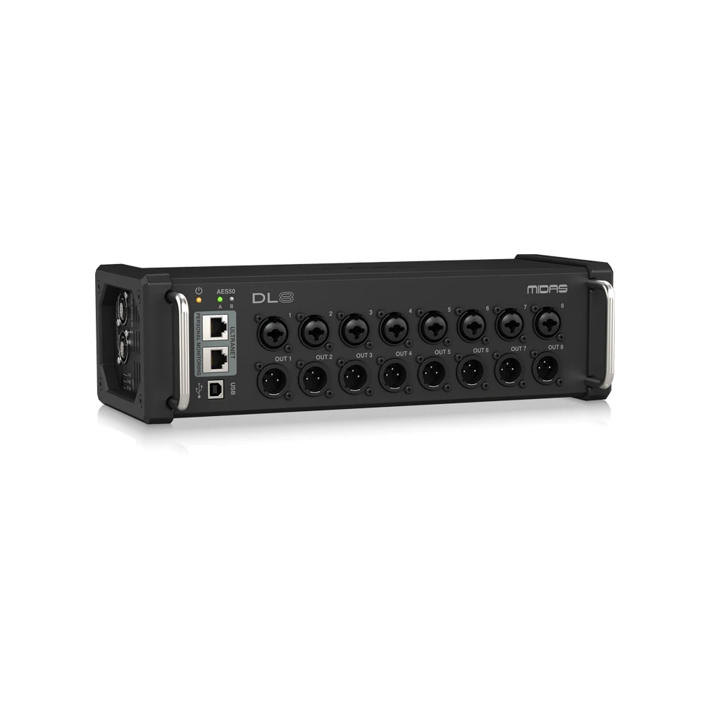 

Midas DL8 Stage Box 8 входов/8 выходов с 8 предусилителями Midas Pro и 2 выходами Ultranet Pa Звуковая система Сценическое музыкальное оборудование