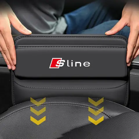 자동차 특수 좌석 틈새 보관함 좌석 슬릿 포수 주최자 audi sline s line A3 A4 A5 A6 A7 Q3 Q5 Q7 자동차 액세서리