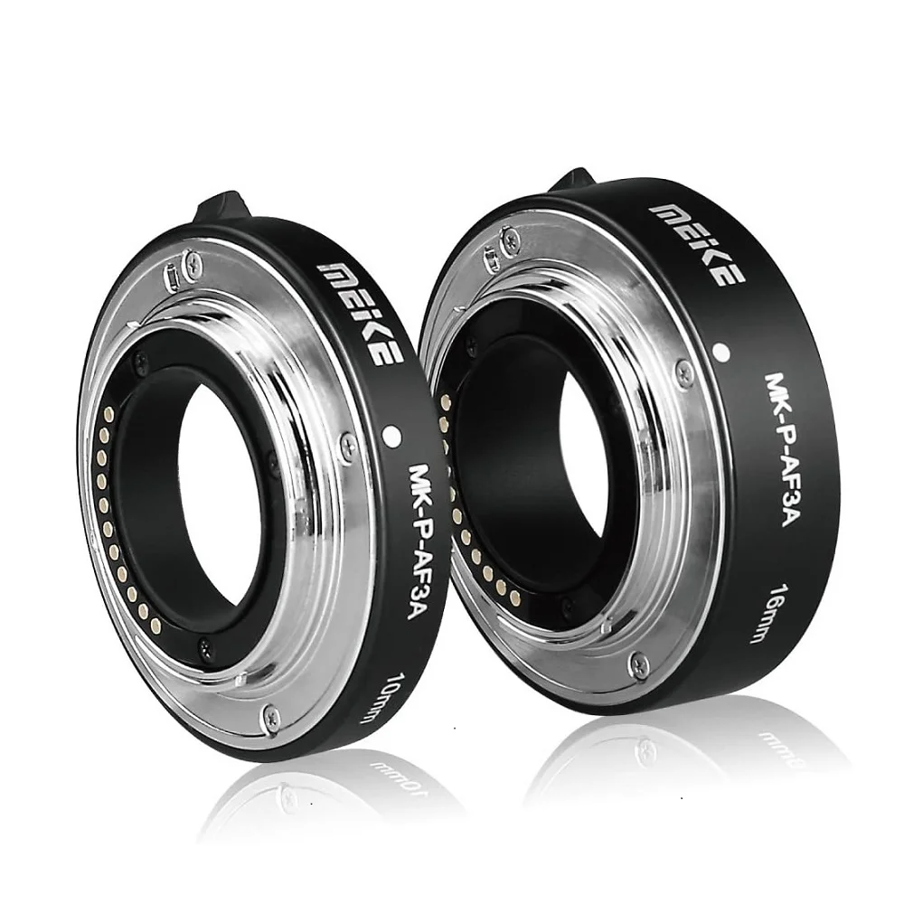 Meike AF Auto Focus pierścień adaptera przedłużacza makro dla Olympus Panasonic Lumix M4/3 OM-D E-M1 E-M5 E-M10 Mark III GX80 GX85