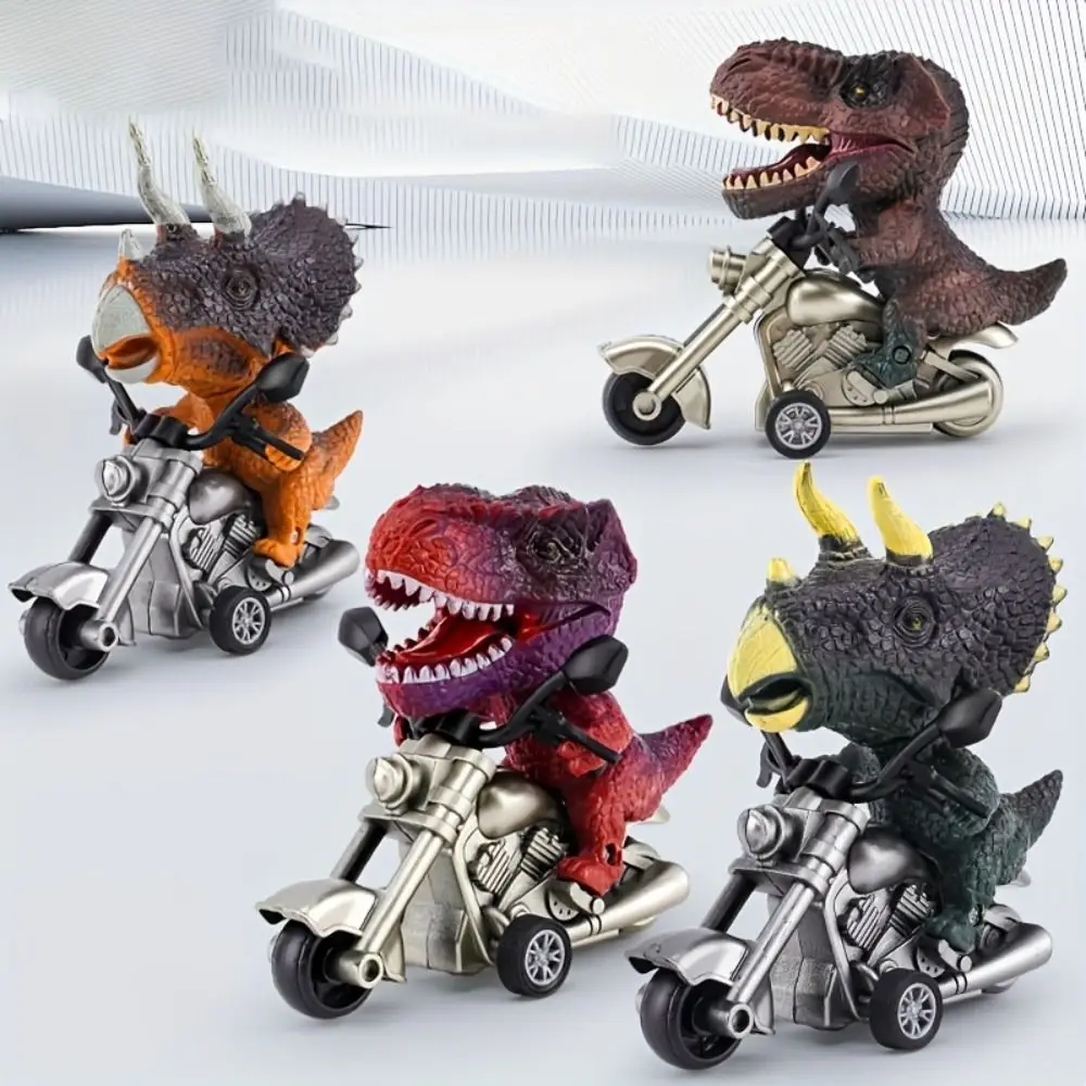 

Animal Figurines Dinosaur Modeling Motorcycle Retro Motorcycle Childrens Toys Simulation Locomotive Motorcycle Desktop Ornament