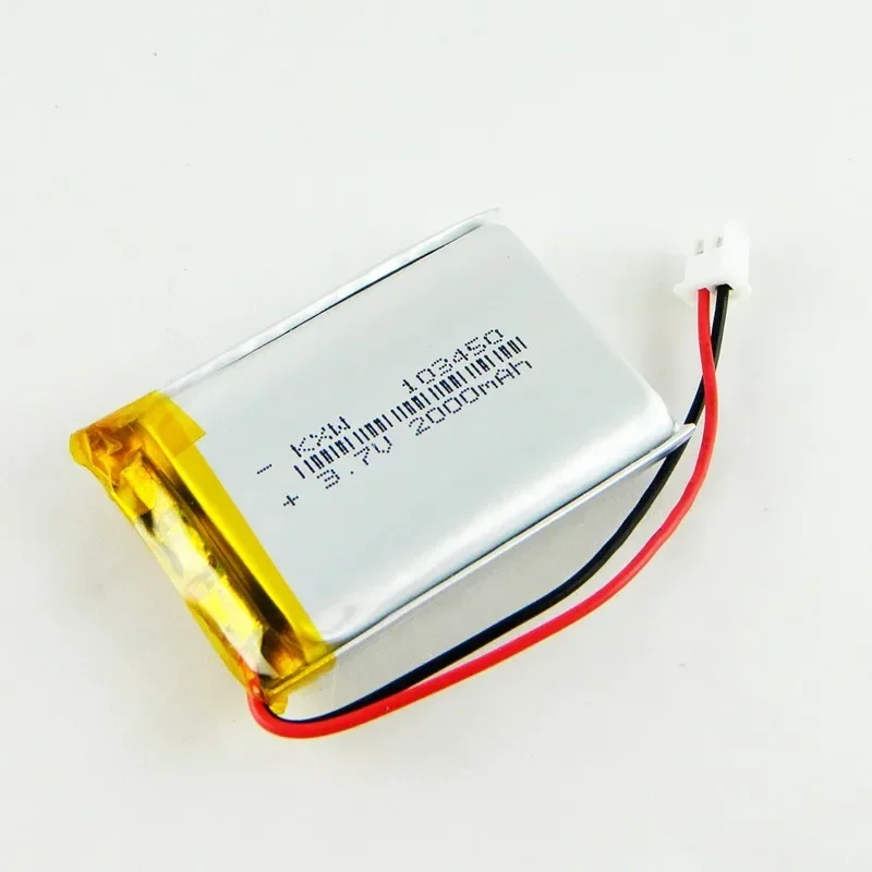 新しい小さなブラウンプディング Zaojiao マシン 103450 ストーリー 3.7V 充電式リチウムポリマー電池電気コア 2000mAh Rechargeabl