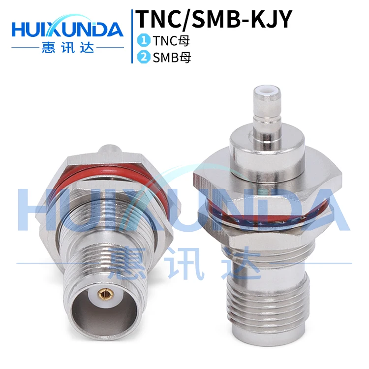 

TNC/SMB-KJY TNC Female to SMB Male with Nut Fixed TNC to SMB Wall Connector