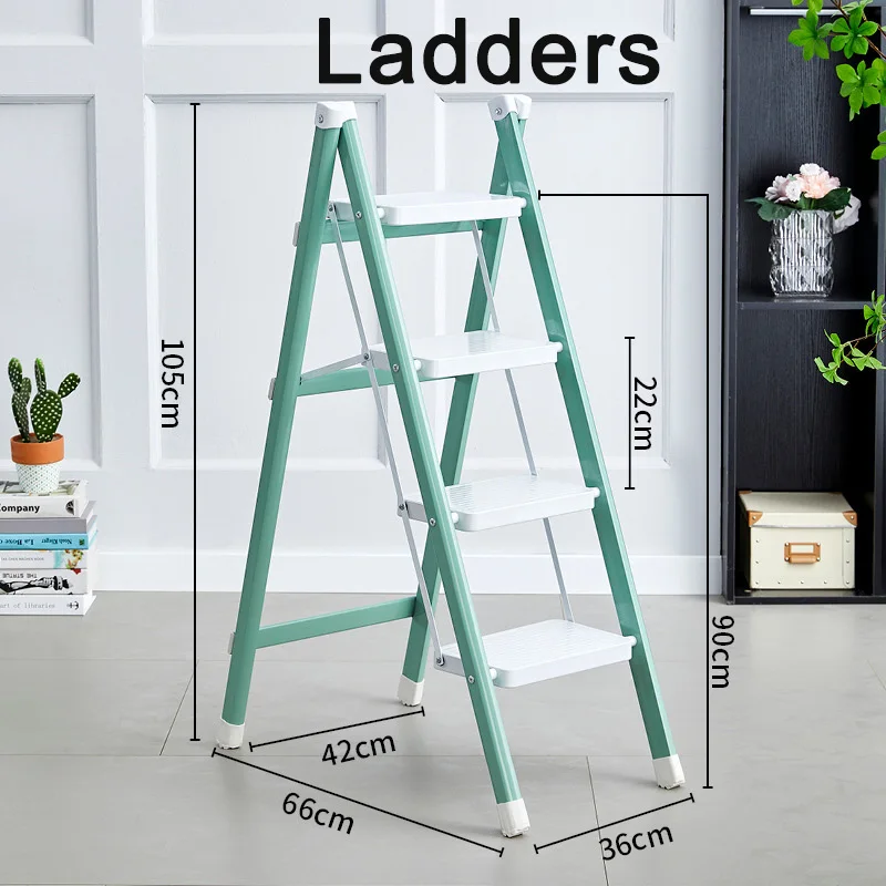 

Herringbone Ladder Household Folding Multi-Function Climbing Ladder Thickened Stairs Small Stool Shop Office Home Utilization