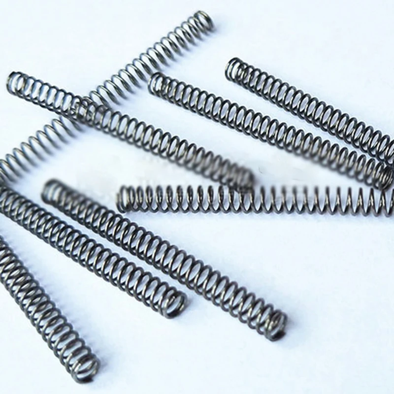 Creamily 600PCS Compression Springs Y-type Rotor Return Spring Steel Wire Diameter=0.4mm Outside Diameter=4mm Length=15mm