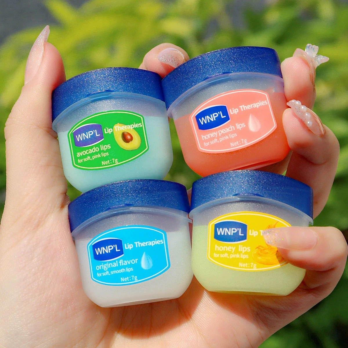 6 قطعة/صندوق بلسم الشفاه النباتي الطبيعي ترطيب طبطب الشفاه أحمر الشفاه ماكياج قاعدة مكافحة تكسير الشفاه النفط الشفاه سمنة #4