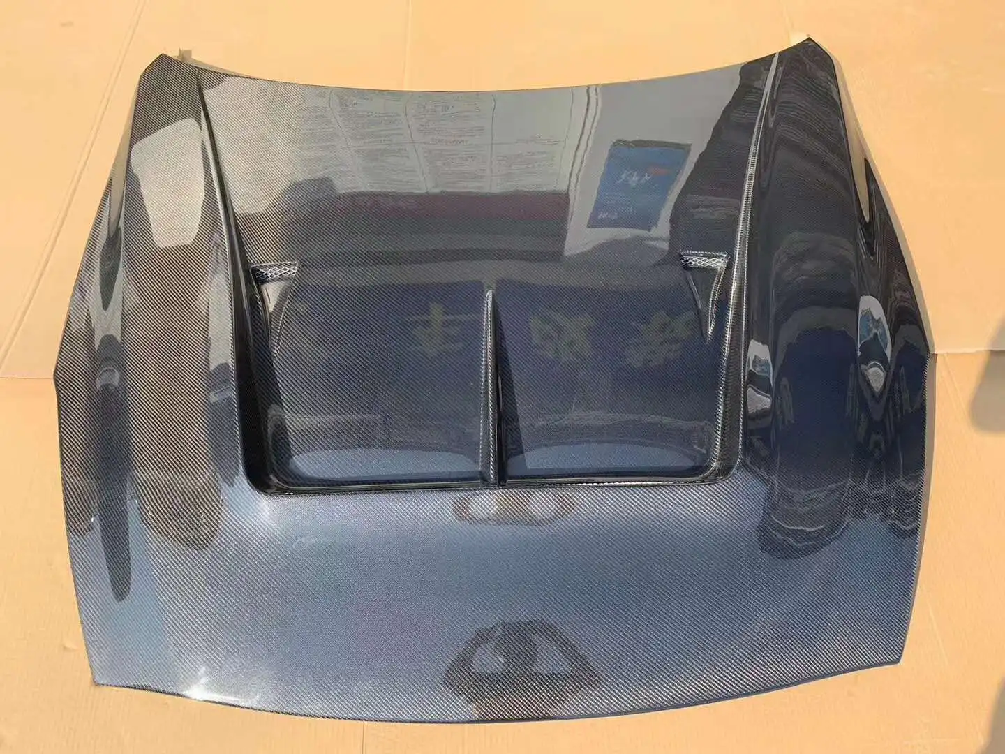 غطاء محرك السيارة من ألياف الكربون مضمون بإعداد مثالي لسيارة Nissan Gtr R35