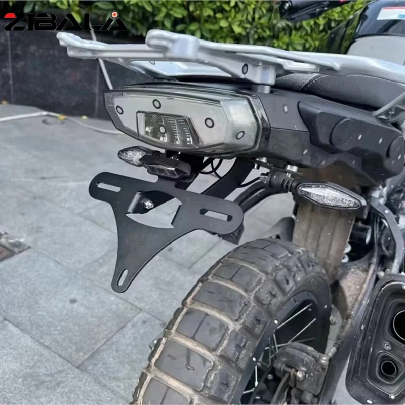 Soporte para matrícula de motocicleta, guardabarros limpio trasero, eliminador de número, soporte para CFMOTO 450MT 2024