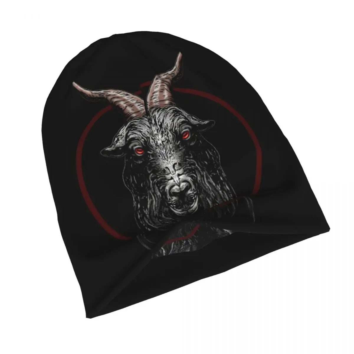 Baphomet Satan Lucifer Skullies Beanies Caps Black Philip Thin Hat Autumn Spring Bonnet Hats Men Women\'s Street Ski Cap