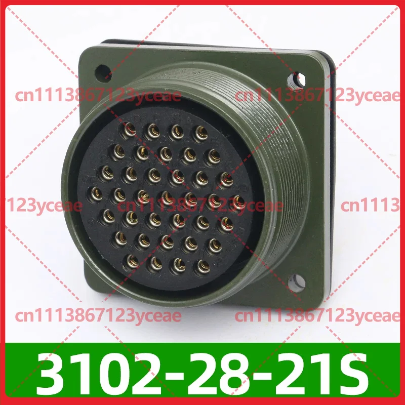 For Industrial Equipment, 5015 Waterproof Circular Aviation Connector 37 Pin, MS3106A28-21S MS3102A28-21P Plug Socket