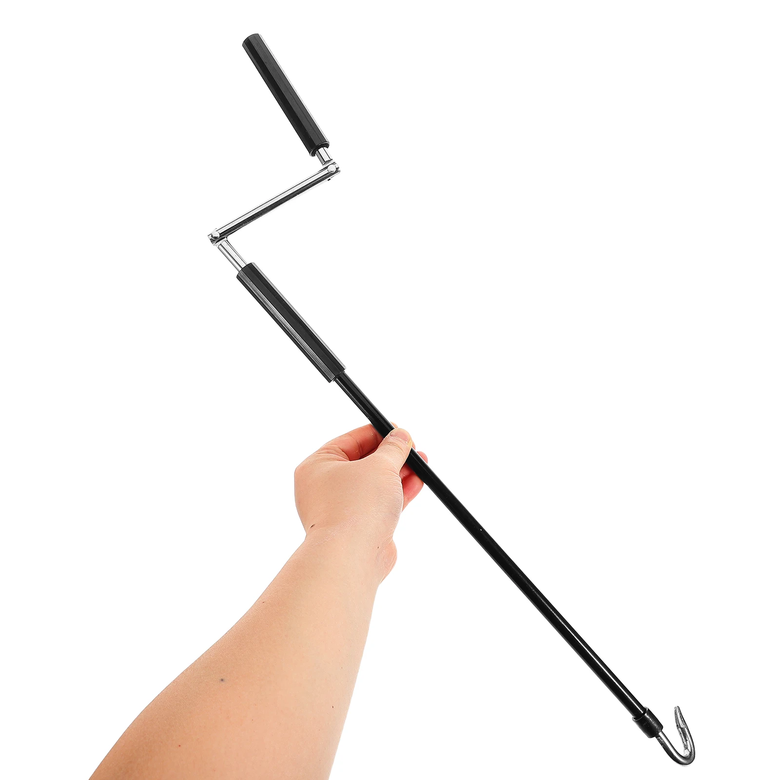 Sunshade Hand Rod Awning Crank Handle Replacement Tool Opener Metal Wand Portable