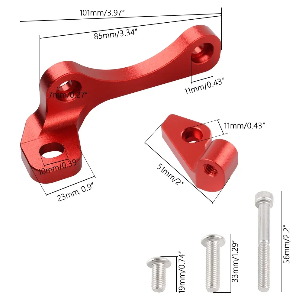 

Top Mount Intercooler Bracket Red Aluminum For 2022-2023 WRX 2020-2023 Subaru Outback XT 2019-2023 Subaru Ascent