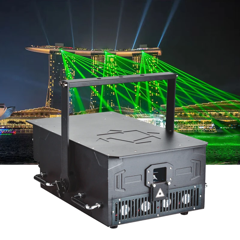 30w Laser Show ILDA 3d Laser Projector Party Disco Stage Full Color Lazer Animation Dj Laser Lights For Night Club