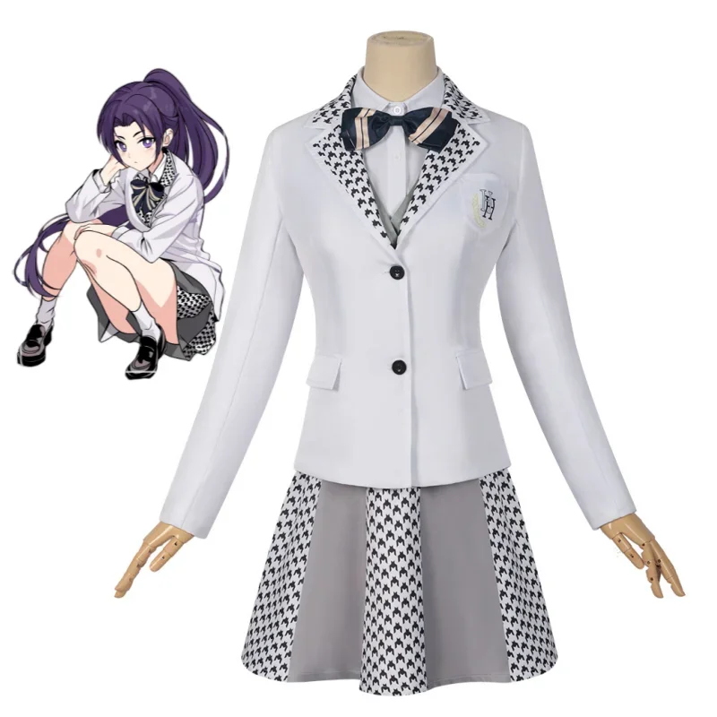 

Anime Japanese Blue Lock Mikage Reo Cosplay Costumes Girls School JK Uniform Halloween Party Women Costume Set 2025