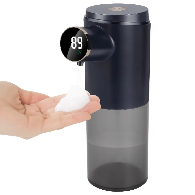 

Automatic Foam Soap Dispenser with Infrared Motion Sensor 4-Level Adjustable Volume Control Adjustable AND USB Rechargeable-Navy